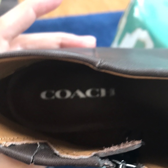 Brand New, Never Worn Coach Brown Leather Booties! - Picture 8 of 8
